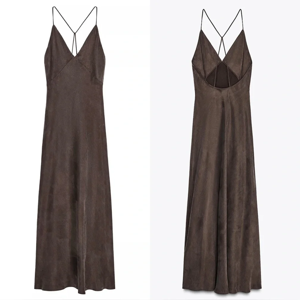 ZW COLLECTION SLIP DRESS - Picture 4 of 17